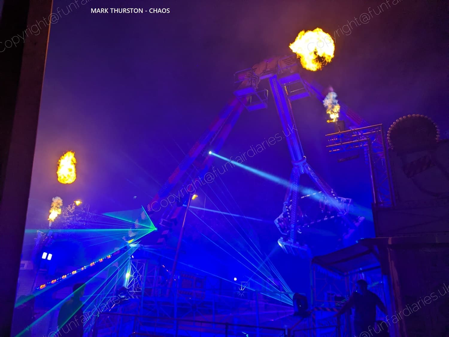 Mark Thurston Chaos Freak Out at Boston May Fair